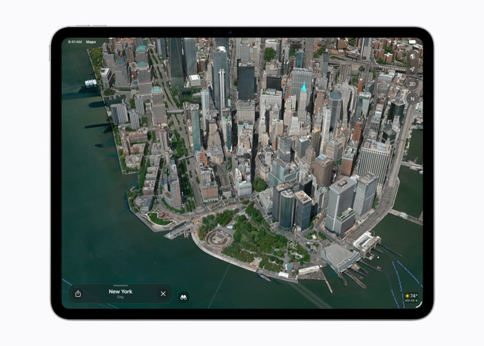 fly over apple maps