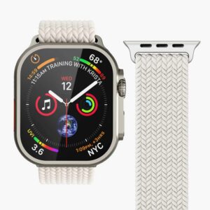 APPLE WATCH WOVEN LOOP 44-45-46-49MM ONE SIZE SILVERCREAM3.jpg