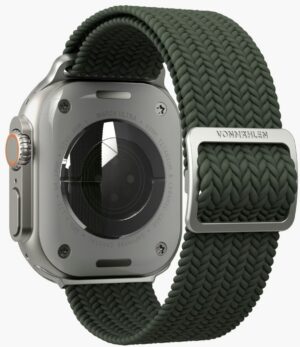 APPLE WATCH WOVEN LOOP 40-41-42MM ONE SIZE SILVEROLIVE2.jpg